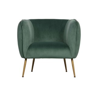 FOTEL SCOUT VELVET GREEN