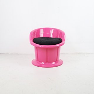 FOTEL SPACE AGE PINK