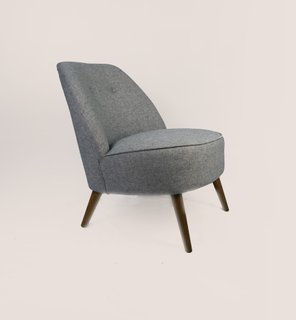 FOTEL KLUBOWY MODERN GREY