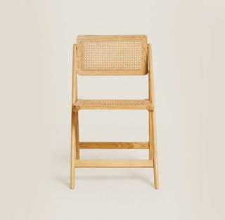 SKŁADANE KRZESŁO RATTAN