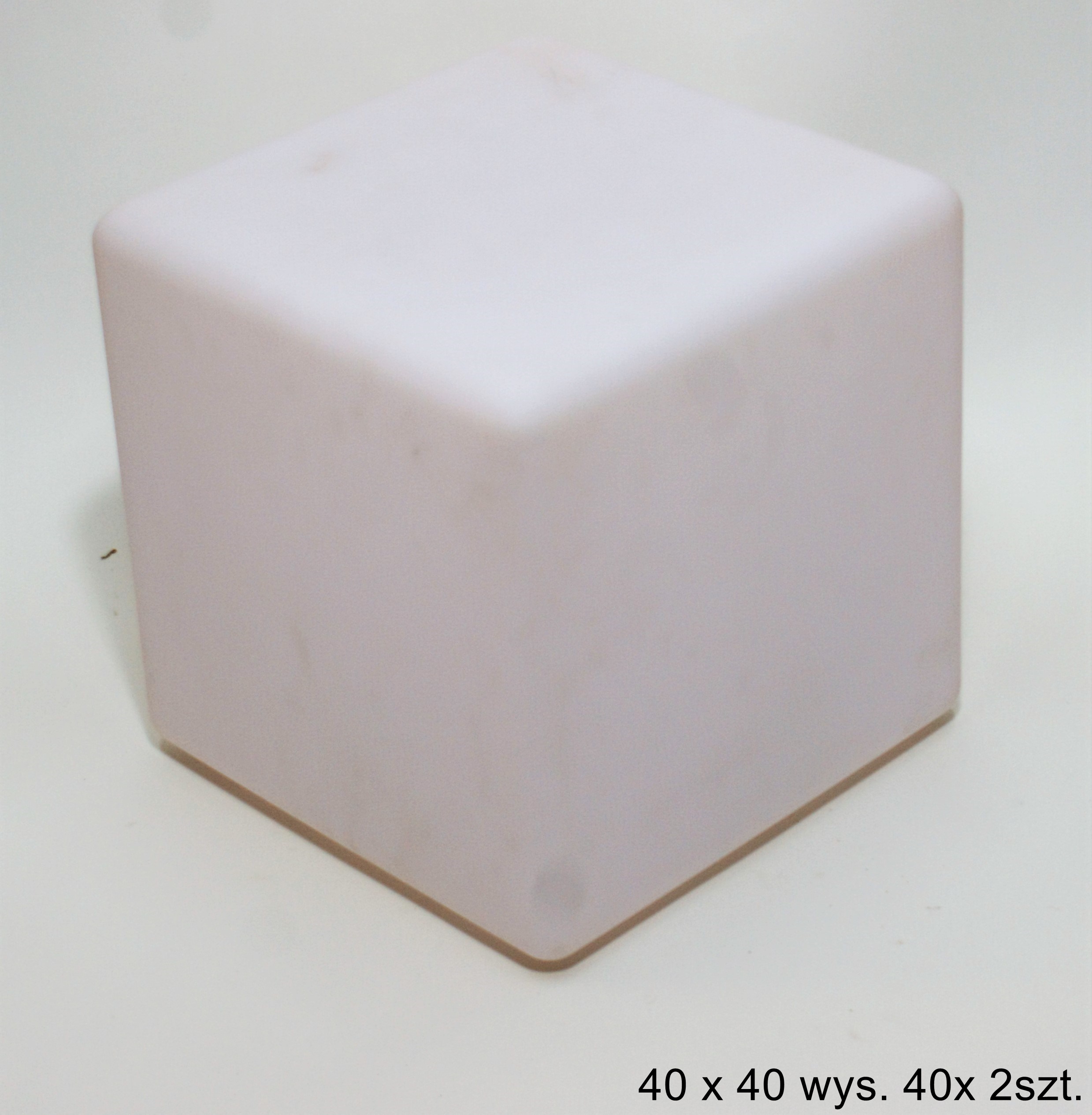 KUBIK PODŚWIETLANY LED