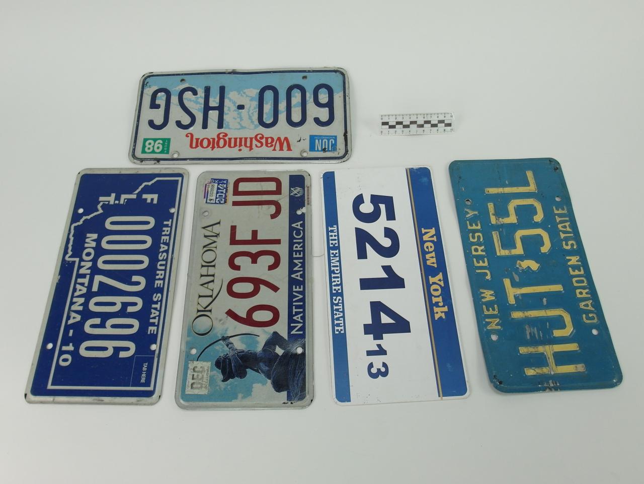 TABLICA REJESTRACYJNA AMERYKAŃSKA