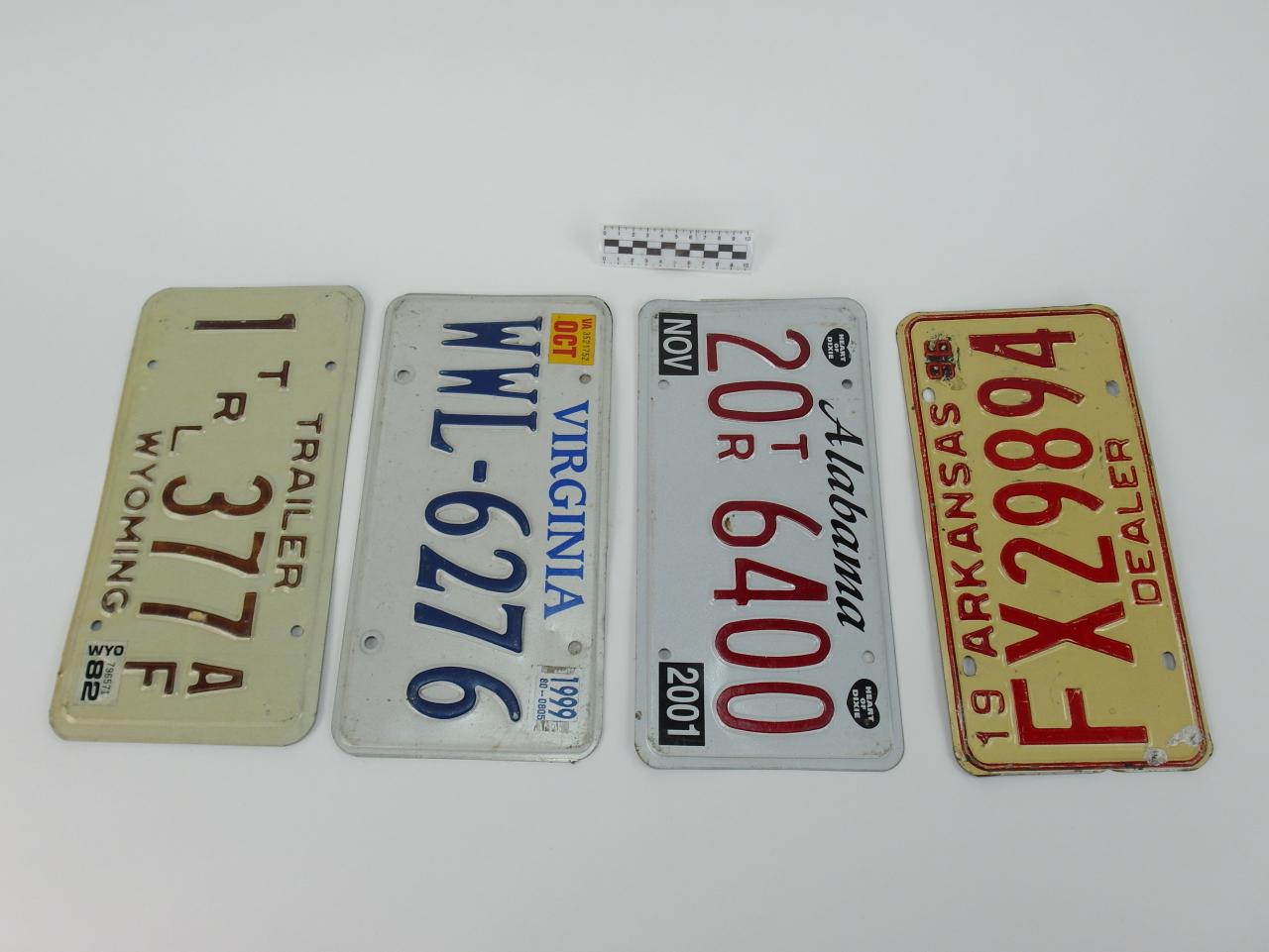 TABLICA REJESTRACYJNA AMERYKAŃSKA