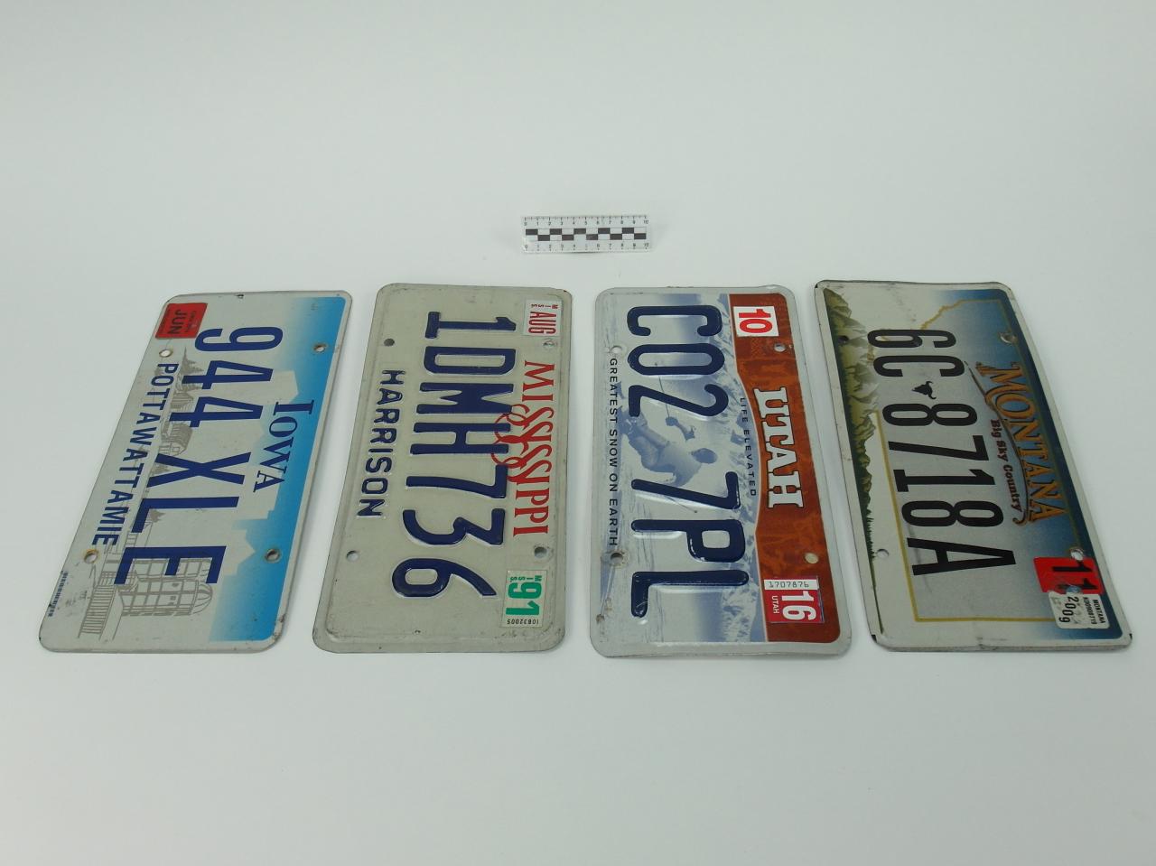 TABLICA REJESTRACYJNA AMERYKAŃSKA