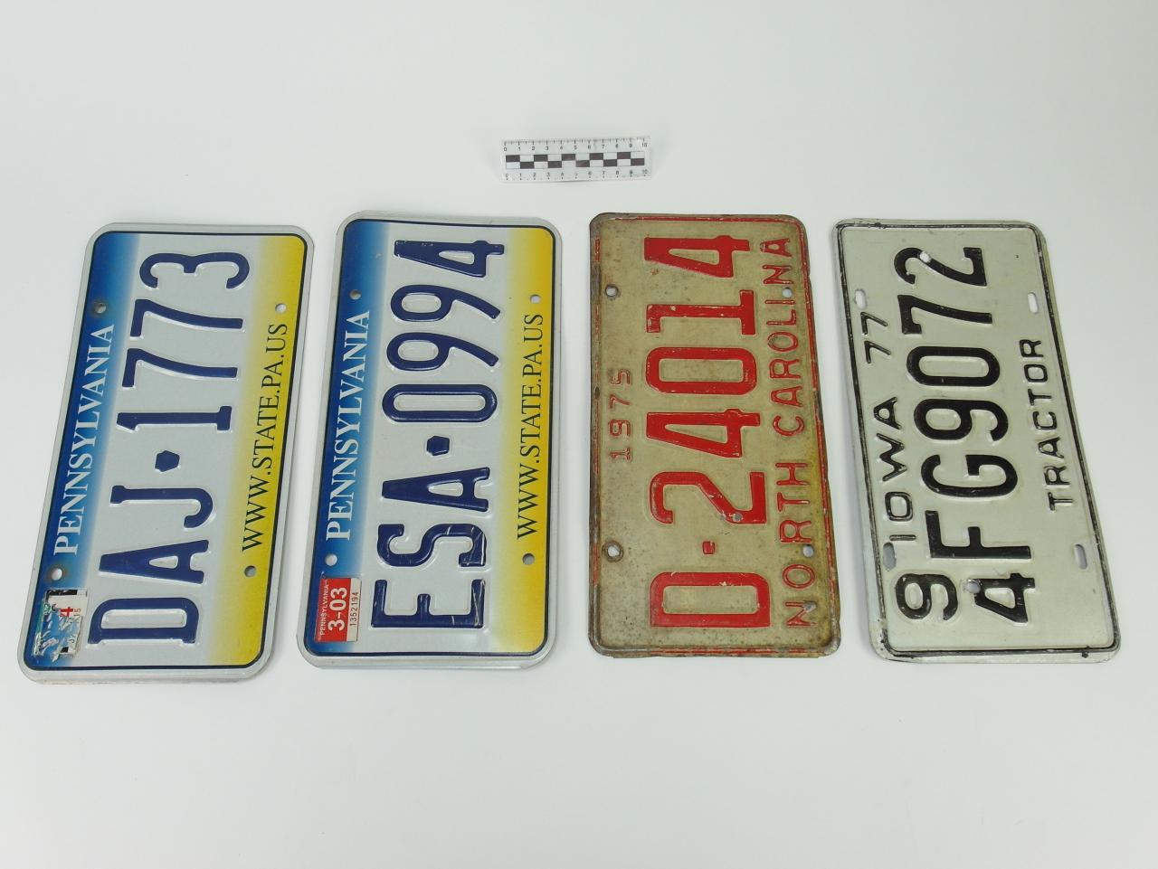 TABLICA REJESTRACYJNA AMERYKAŃSKA