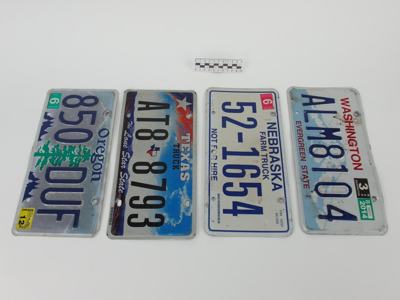 TABLICA REJESTRACYJNA AMERYKAŃSKA