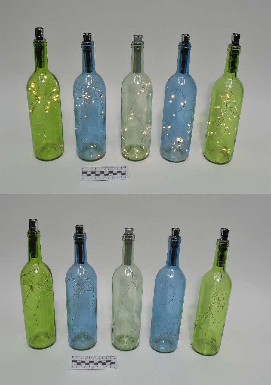 BUTELKA Z OŚWIETLENIEM LED