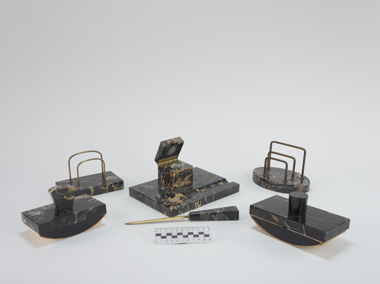 PRZYBORNIK NA BIURKO KAŁAMARZ I SUSZKA I NOŻYK I LISTOWNIK