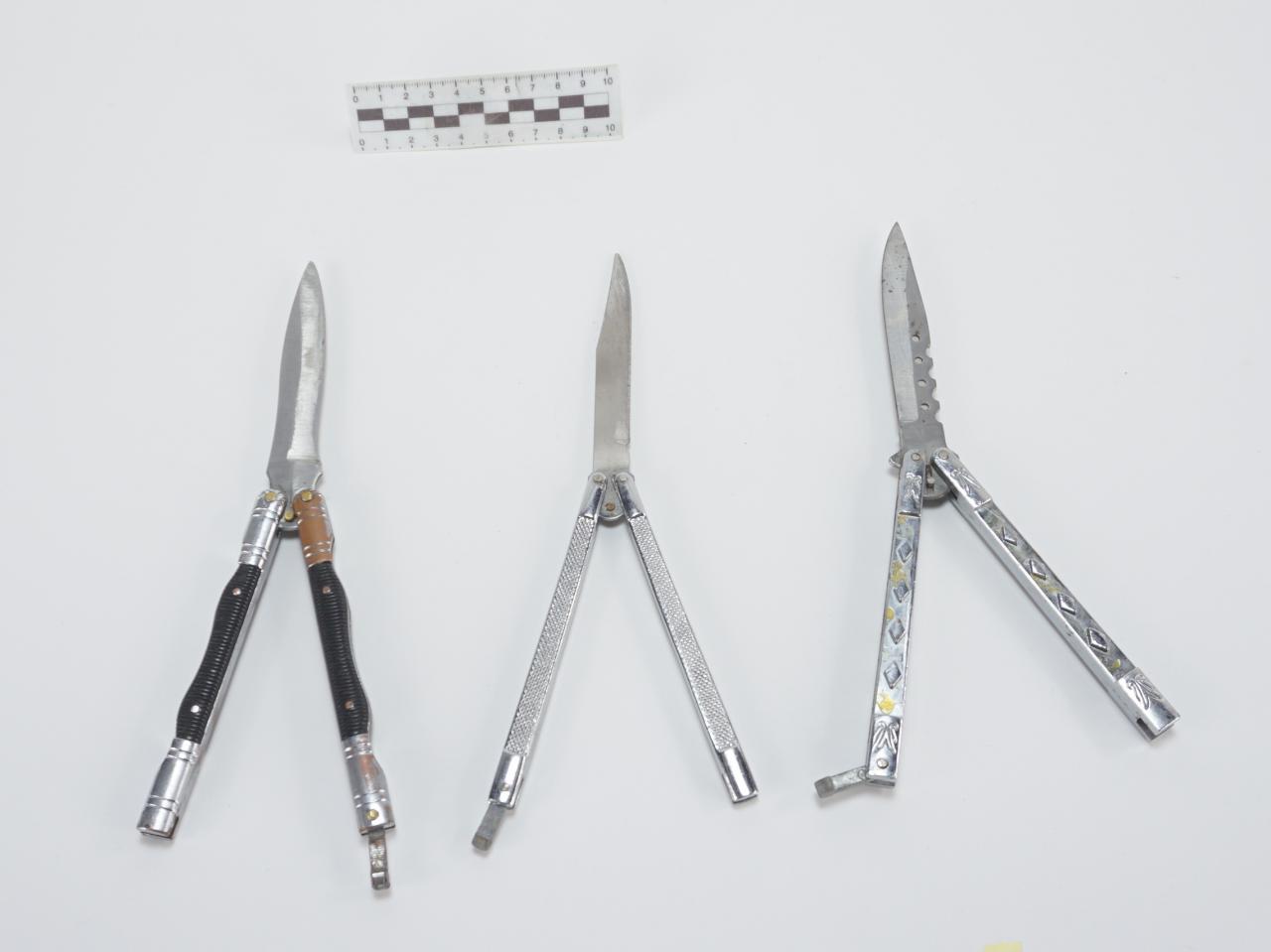 NÓŻ MOTYLKOWY TRENINGOWY