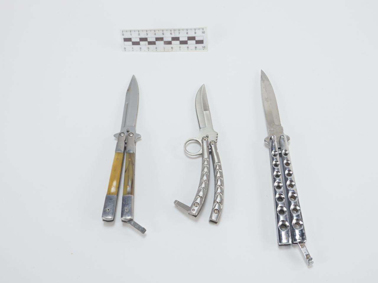 NÓŻ MOTYLKOWY TRENINGOWY