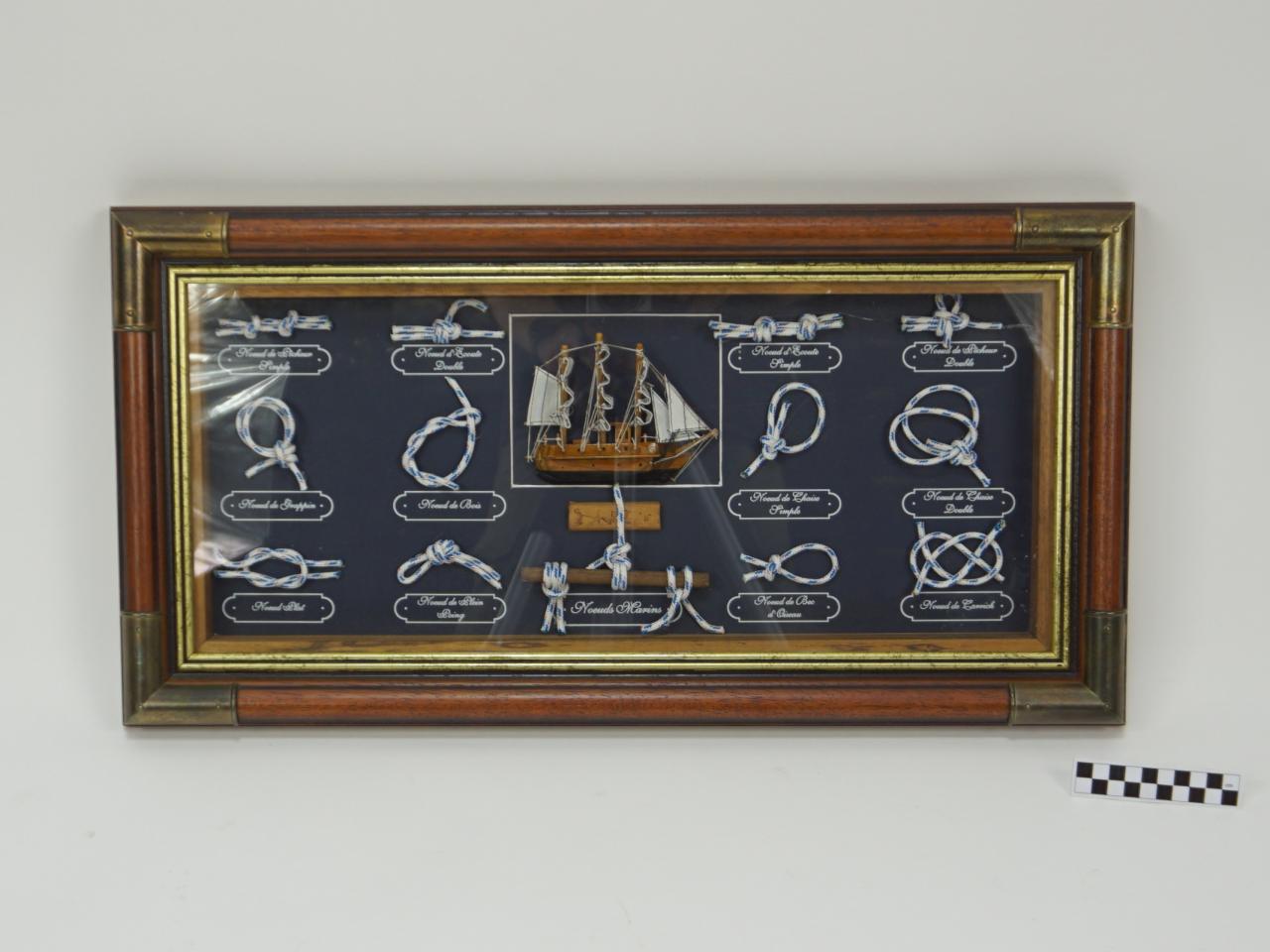 DEKORACJA ŚCIENNA WĘZŁY ŻEGLARSKIE