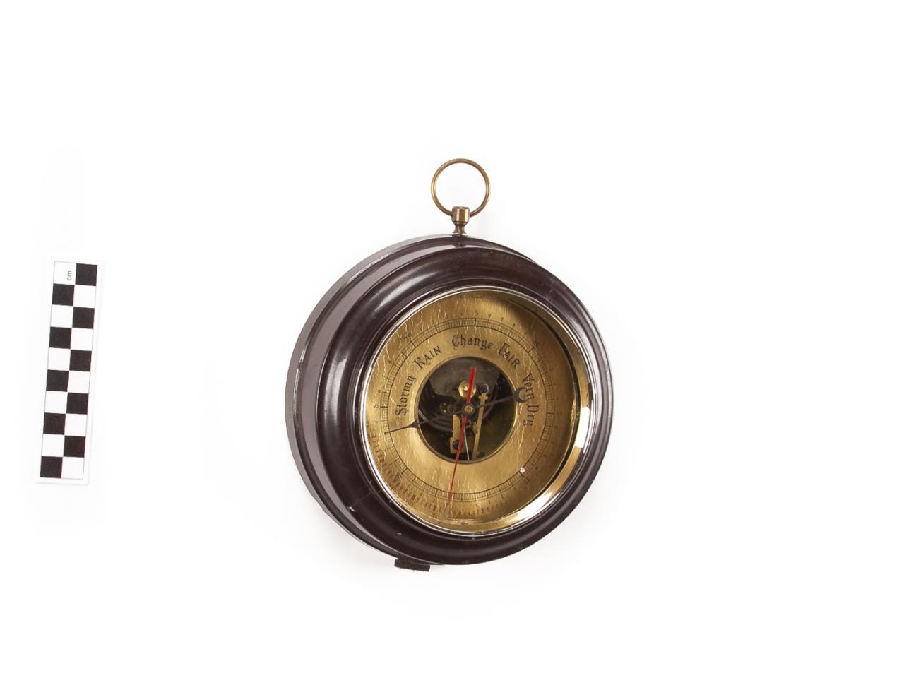 BAROMETR ZEGAR ŚCIENNY