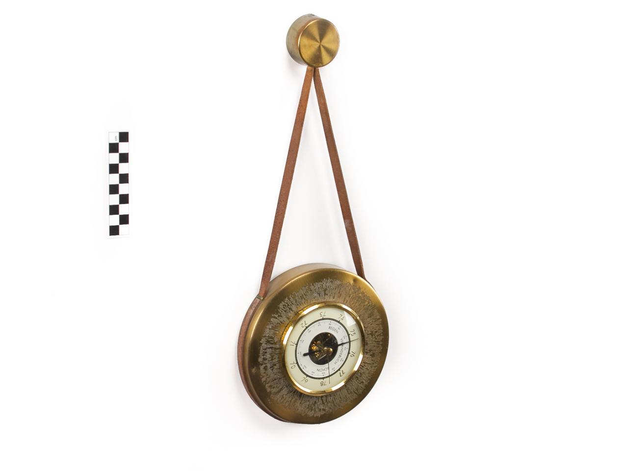 BAROMETR ZEGAR ŚCIENNY