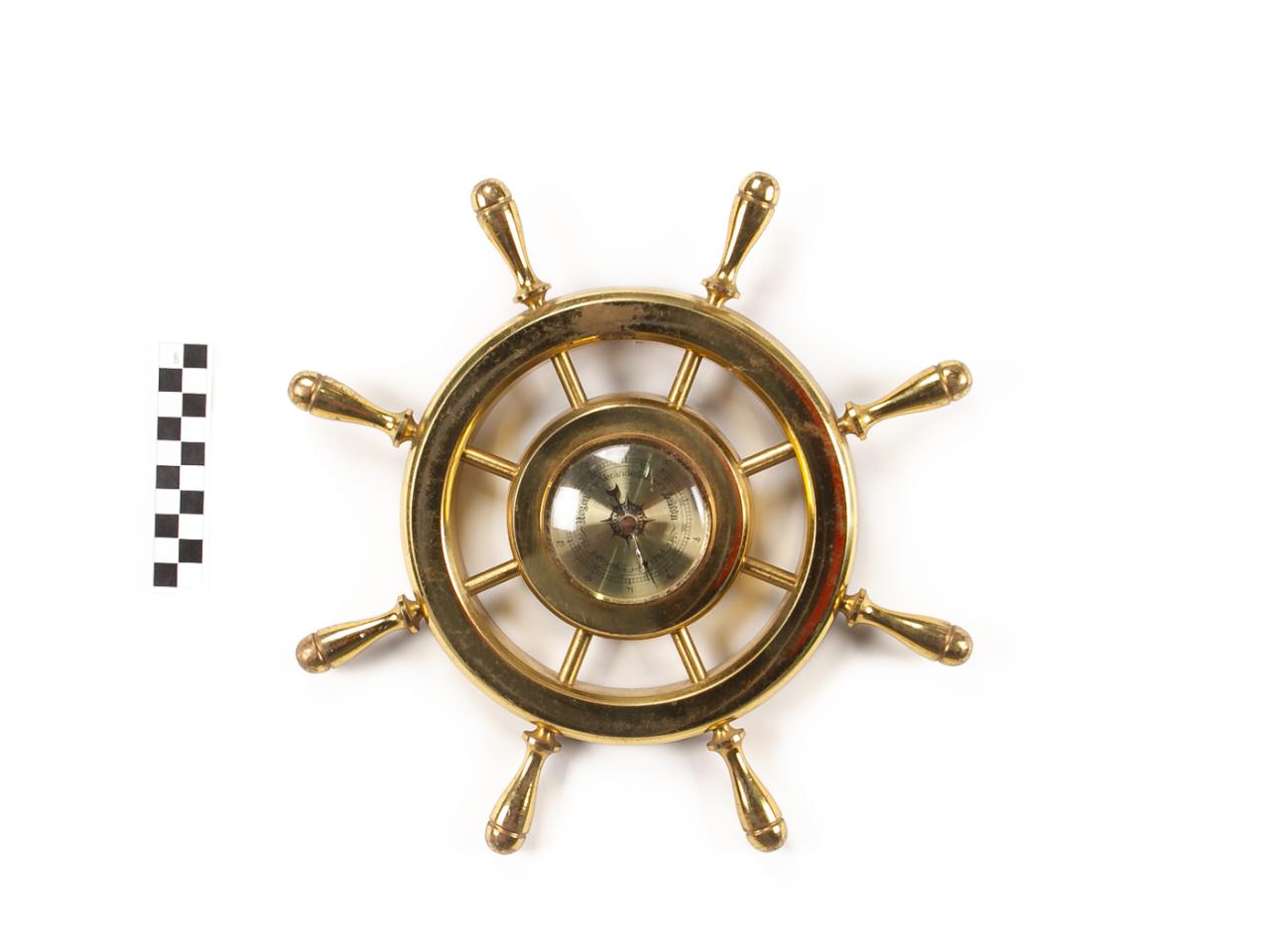 BAROMETR ZEGAR ŚCIENNY