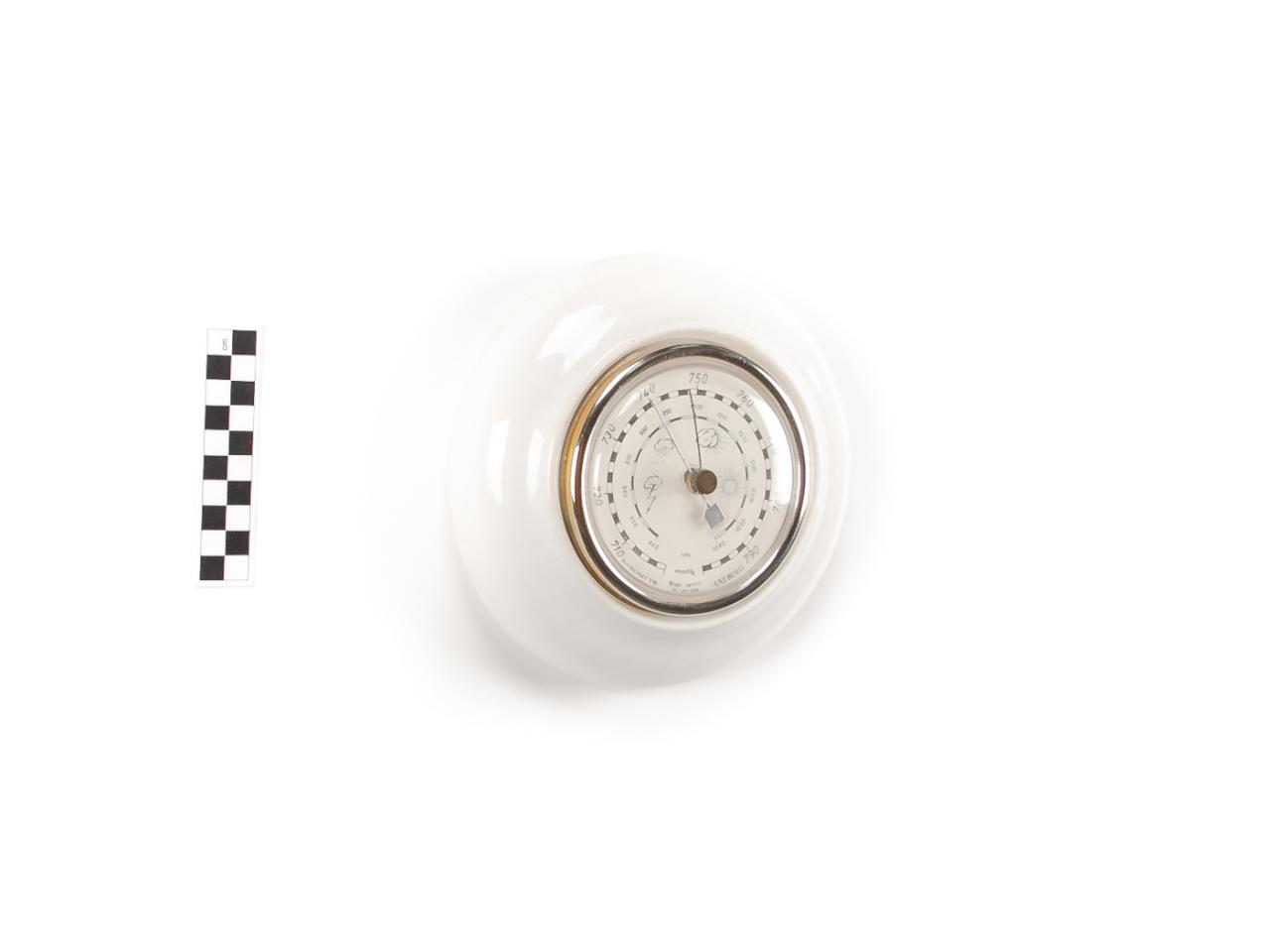 BAROMETR ZEGAR ŚCIENNY