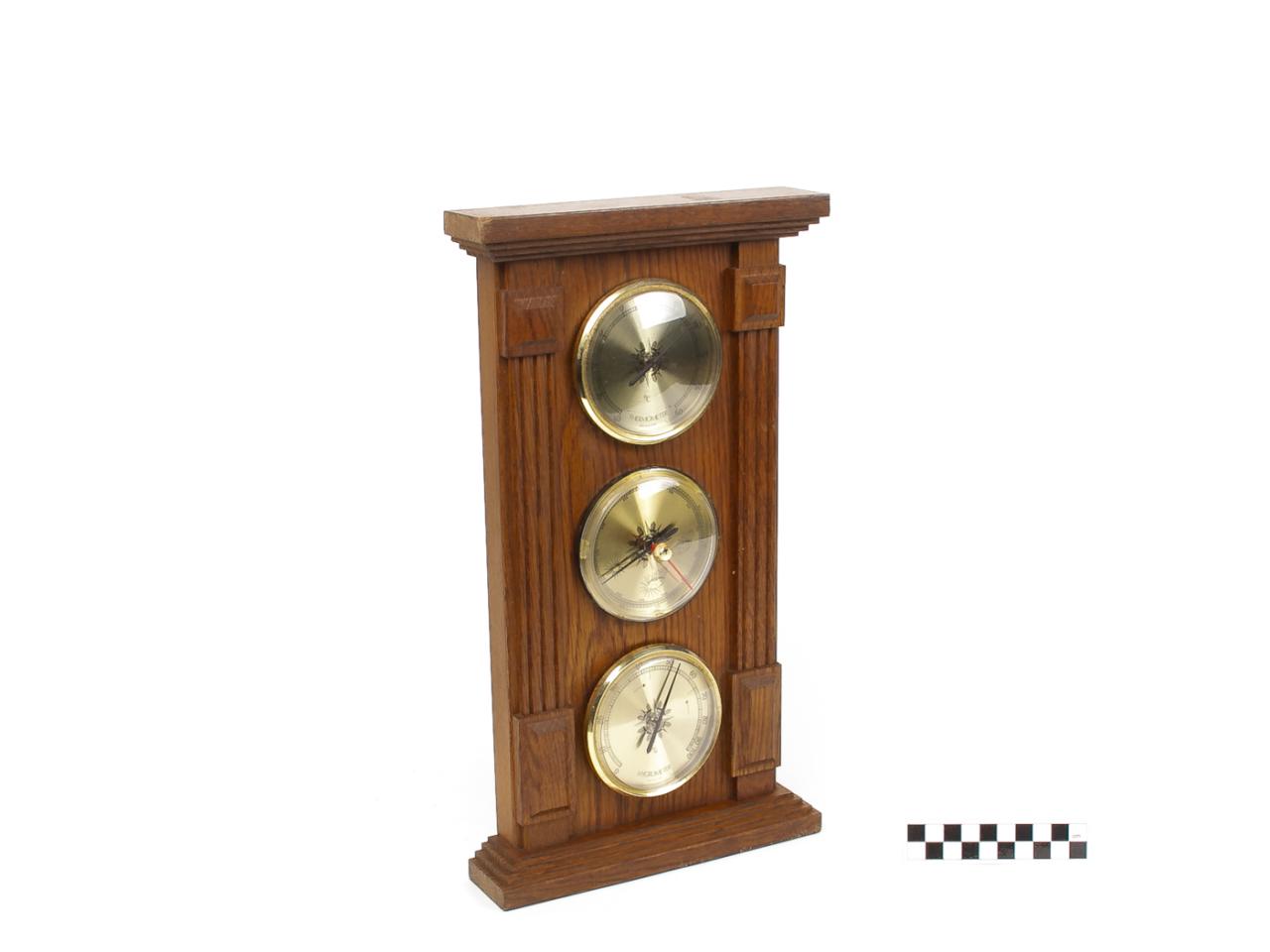 BAROMETR ZEGAR ŚCIENNY