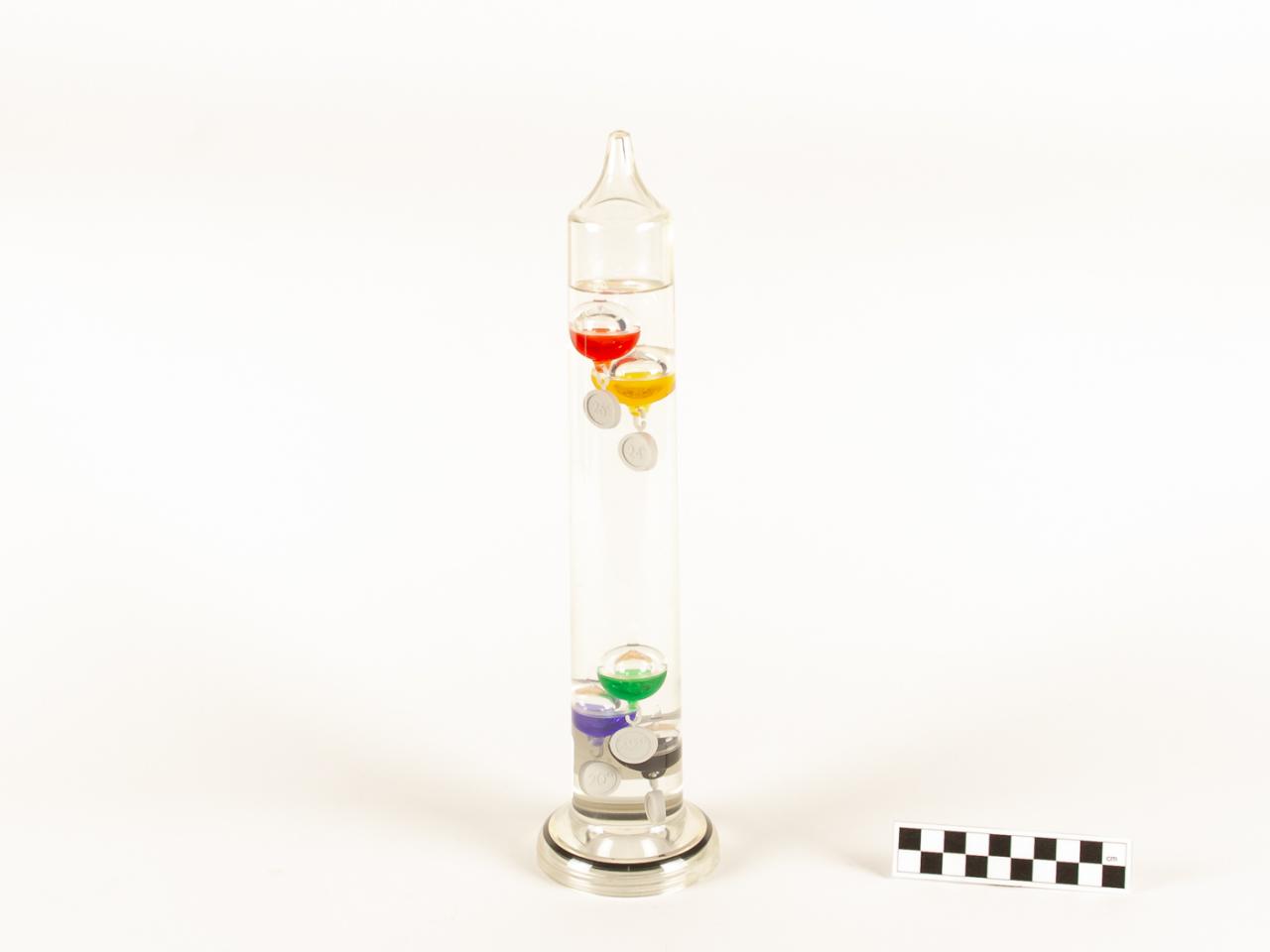 FIGURKA OZDOBNA TERMOMETR GALILEUSZA 