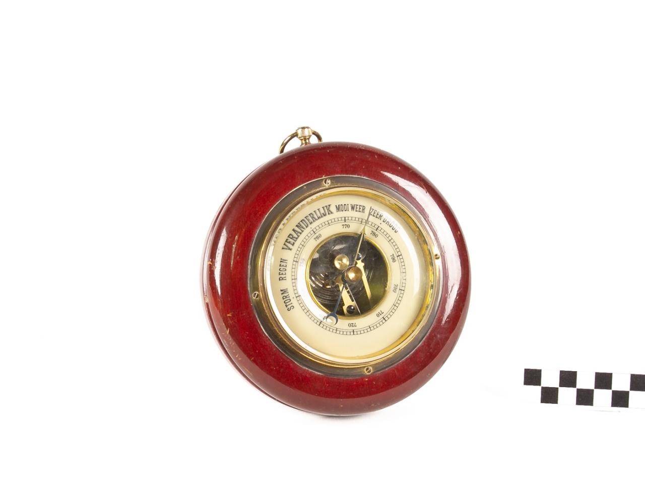 BAROMETR ZEGAR ŚCIENNY