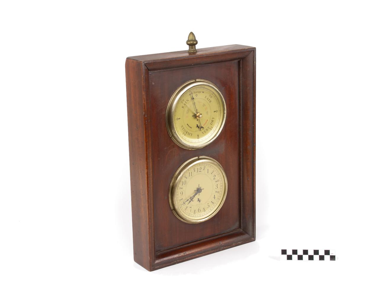 BAROMETR ZEGAR ŚCIENNY