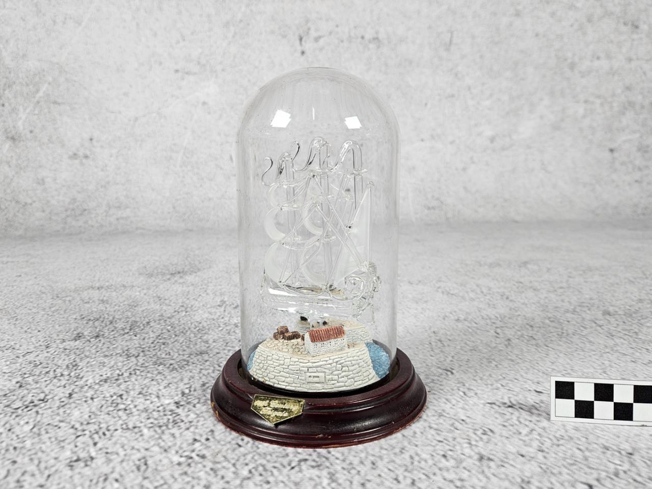 FIGURKA OZDOBNA DEKORACYJNA STATEK