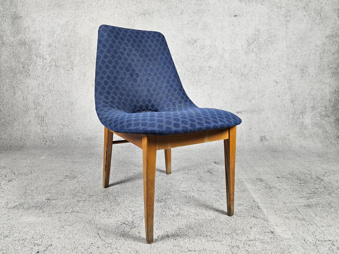 KRZESŁO MUSZELKA, H.LAHERT PRL