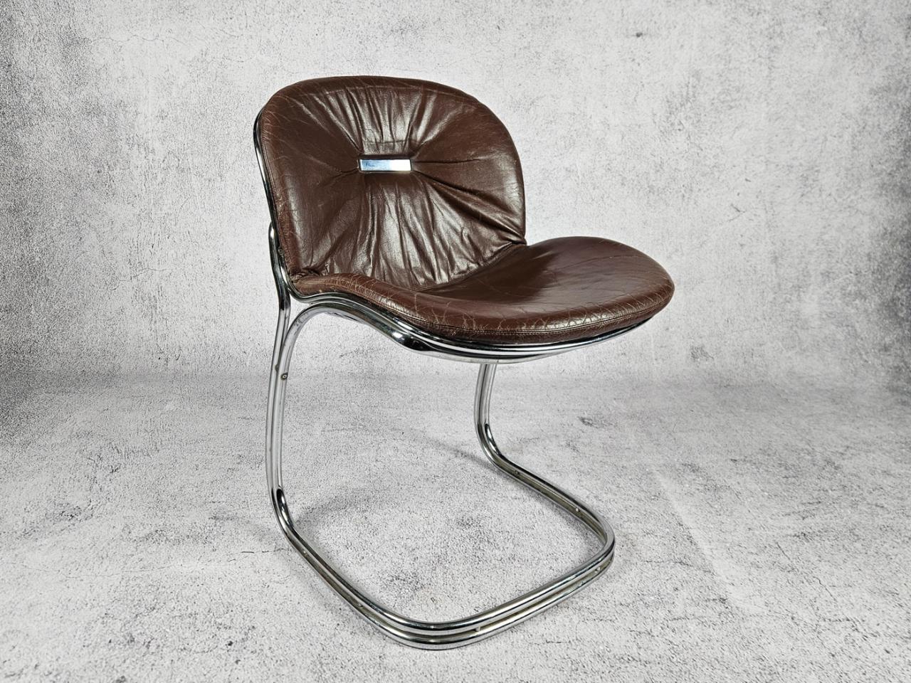 KRZESŁO SABRINA, G.RINALDI WŁOCHY LATA 70 80-TE