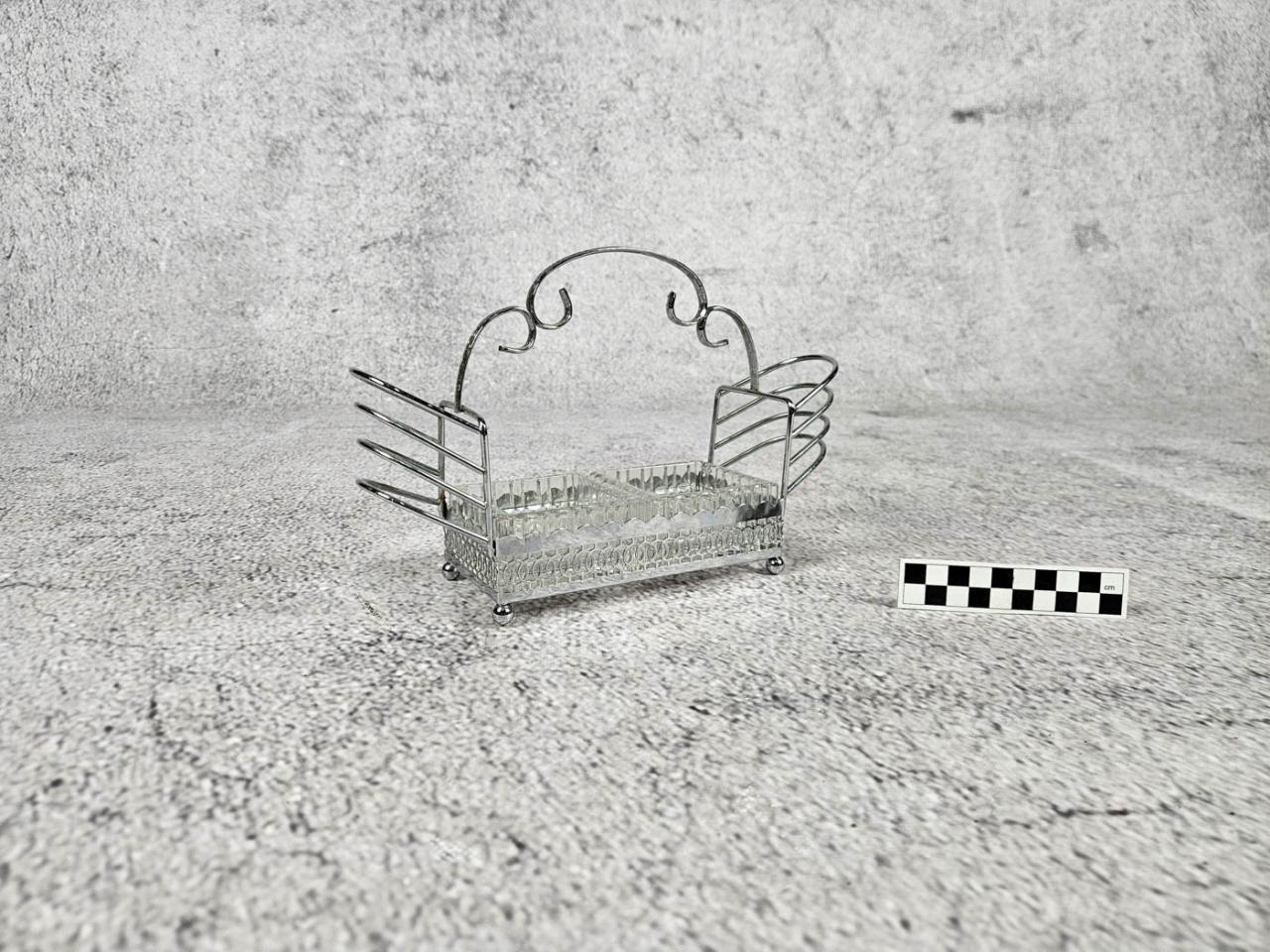 STOJAK POJEMNIK NA TOSTY I DŻEM