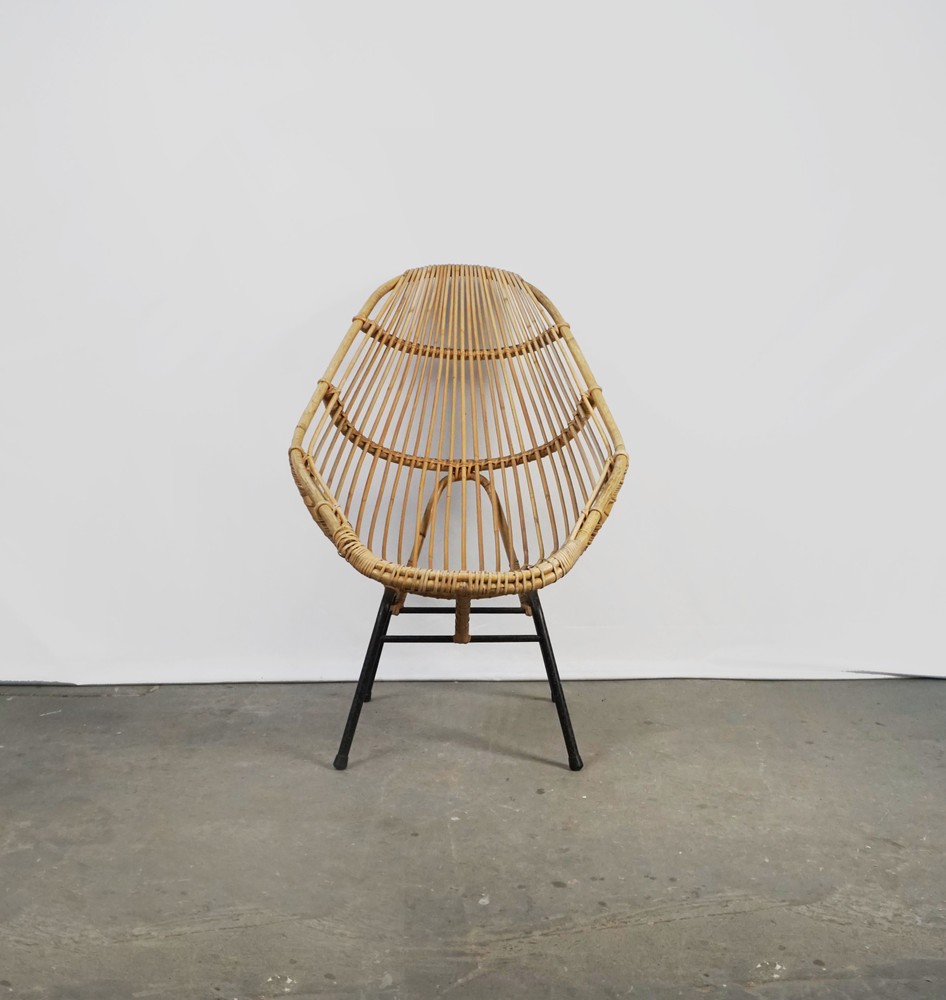 FOTEL RATTAN LOUNGE