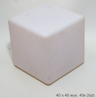 KUBIK PODŚWIETLANY LED