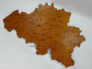 MAPA NA ŚCIANĘ