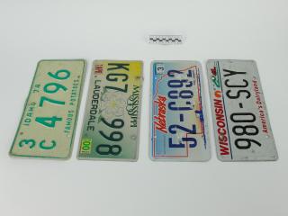 TABLICA REJESTRACYJNA AMERYKAŃSKA