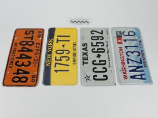 TABLICA REJESTRACYJNA AMERYKAŃSKA