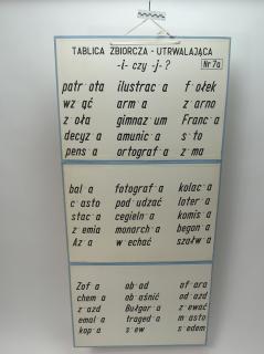 PLANSZA DYDAKTYCZNA