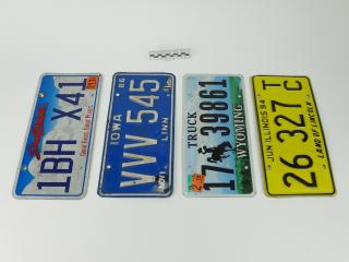 TABLICA REJESTRACYJNA AMERYKAŃSKA