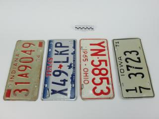 TABLICA REJESTRACYJNA AMERYKAŃSKA