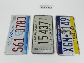 TABLICA REJESTRACYJNA AMERYKAŃSKA