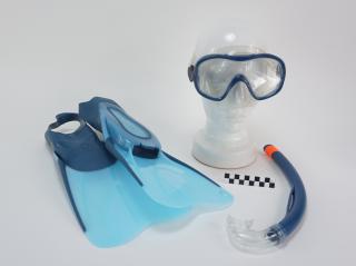 MASKA I RURKA I PŁETWY DO NURKOWANIA KOMPLET