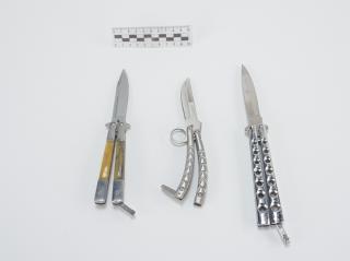 NÓŻ MOTYLKOWY TRENINGOWY