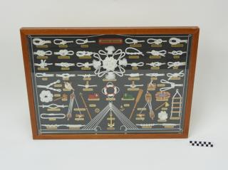 DEKORACJA ŚCIENNA WĘZŁY ŻEGLARSKIE