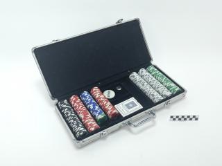 ZESTAW DO POKERA ŻETONY DO POKERA