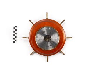 BAROMETR ZEGAR ŚCIENNY