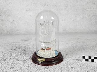 FIGURKA OZDOBNA DEKORACYJNA STATEK