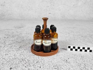 SZKŁO APTECZNE NA STOJAKU