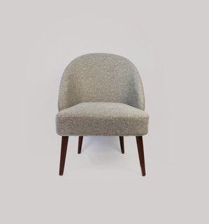 FOTEL MODERN SHELL GREY