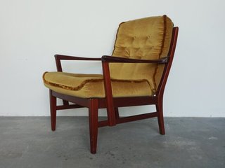 SKANDYNAWSKI FOTEL VINTAGE