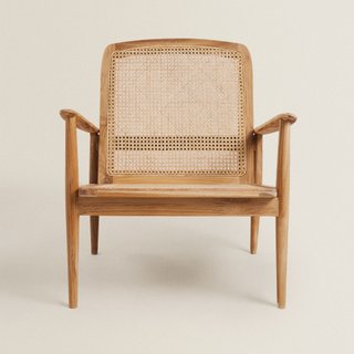 FOTEL RATTAN TEAK