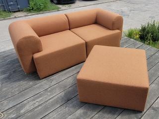 SOFA KANAPA PUFA KOMPLET